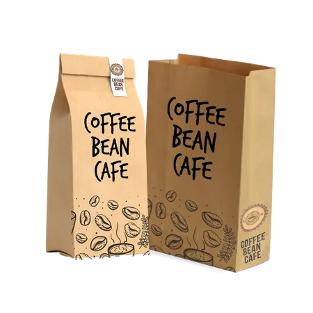 Kraft Paper Food Bag - Custom Hats Now