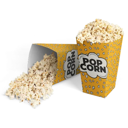 Popcorn Box - Custom Hats Now