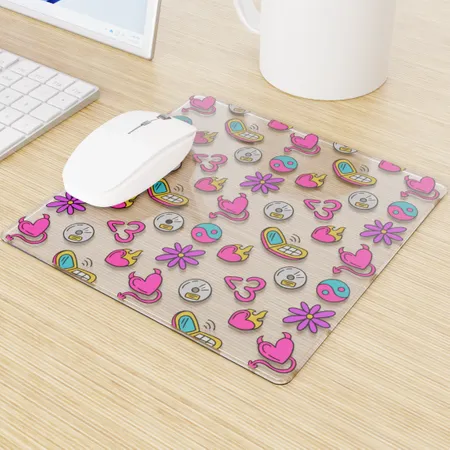 Custom Acrylic Transparent Mouse Pad Custom Acrylic Transparent Mouse Pad - Custom Hats Now