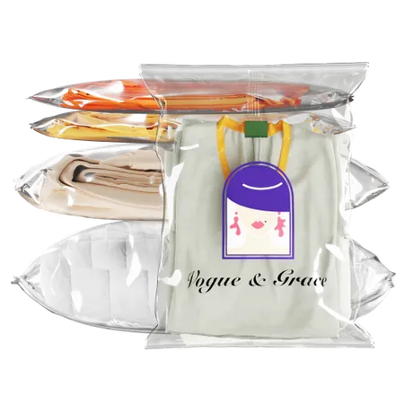 Zipper Plastic Bag - Custom Hats Now