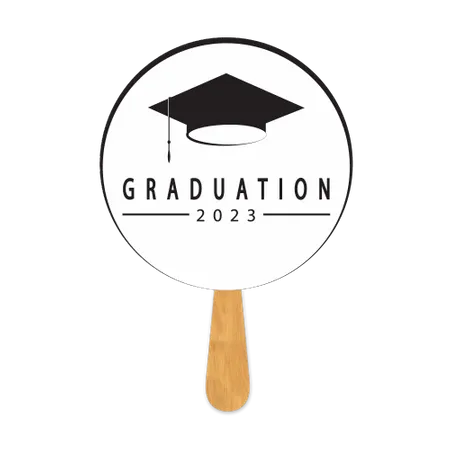 Graduation Hand Fans - Custom Hats Now