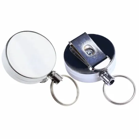 Compact Reel Keychain Compact Reel Keychain - Custom Hats Now
