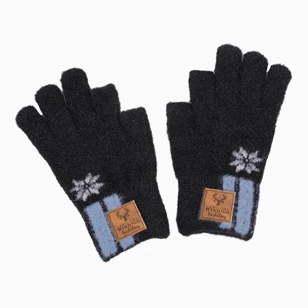 Impeccable Crystal Yarn Gloves - Custom Hats Now