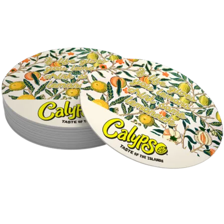 Pulpboard Coasters - Custom Hats Now