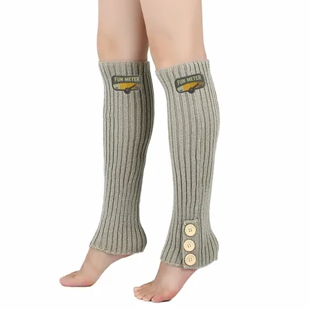Button Trace Leg Warmer - Custom Hats Now