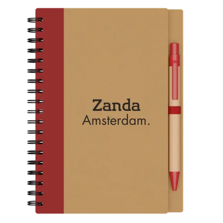 Notitieboekje en pennenset - Custom Hats Now