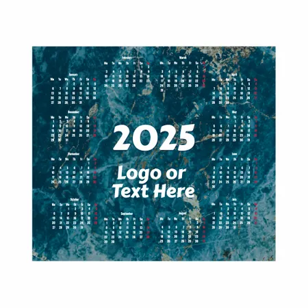 Granite Calendar Mouse Mat Granite Calendar Mouse Mat - Custom Hats Now