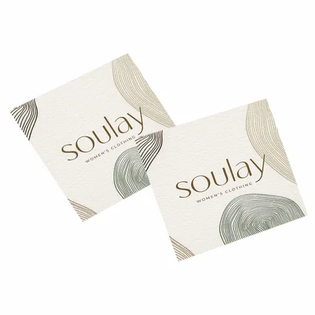 Square Business Cards - Custom Hats Now