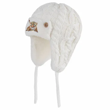 Cozy Cotton Kid Beanies with Earflaps - Custom Hats Now