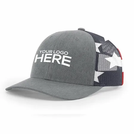 Richardson 112PM Printed Mesh Trucker Cap - Custom Hats Now