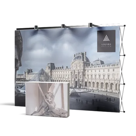 Pop Up Straight Displays - Custom Hats Now