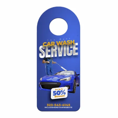 Oval Door Hangers Oval Door Hangers - Custom Hats Now