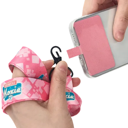 Lanyard & Blank Insert Phone Wallet - Custom Hats Now