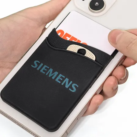 Silicone Phone Wallet Dual Card Holder - Custom Hats Now