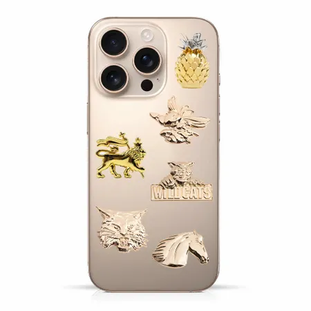 Metal Badge Stickers Metal Badge Stickers - Custom Hats Now