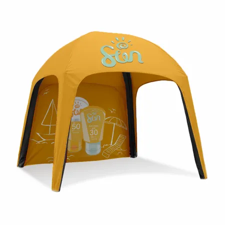 Inflatable Cube Tents Inflatable Cube Tents - Custom Hats Now