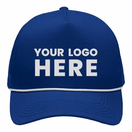 Five-Panel Rope Heritage Fit Cap - Custom Hats Now