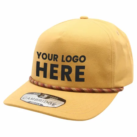 Pit Bull PB313 Five Panel Rope Unstructured Hat - Custom Hats Now