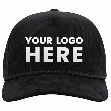 OTTO CAP 31-3 5 Panel Mid Profile Corduroy Baseball Cap - Custom Hats Now