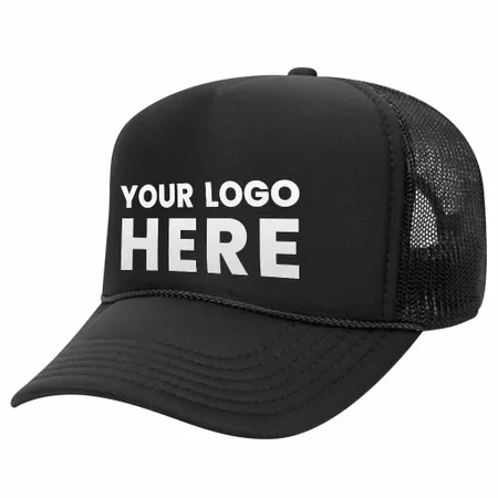OTTO 32-467 5-Panel, Mid Profile Foam Trucker Hats, Mesh Back - Custom Hats Now