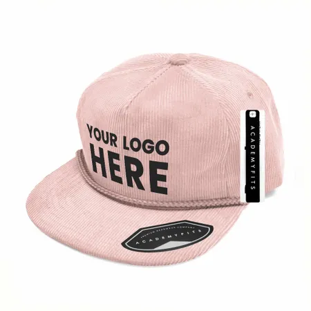 Academy Fits Corduroy Rope Snapback 3115R Cap - Custom Hats Now