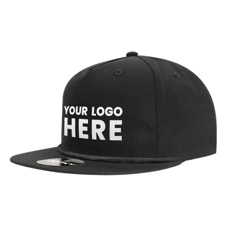 Decky 6042 5 Panel High Profile Relaxed Cotton Blend Rope Hat - Custom Hats Now