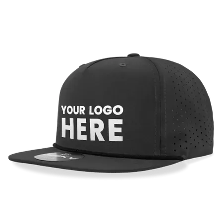 Decky 6226 5 Panel High Profile Relaxed Perforated Performance Rope Hat - Custom Hats Now