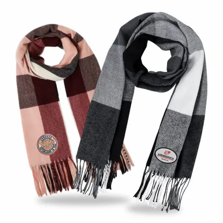 Luxe Polyester Scarves - Custom Hats Now