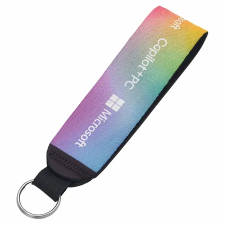 Neoprene Keychain Neoprene Keychain - Custom Hats Now