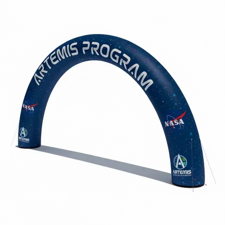 Inflatable Round Arches - Custom Hats Now
