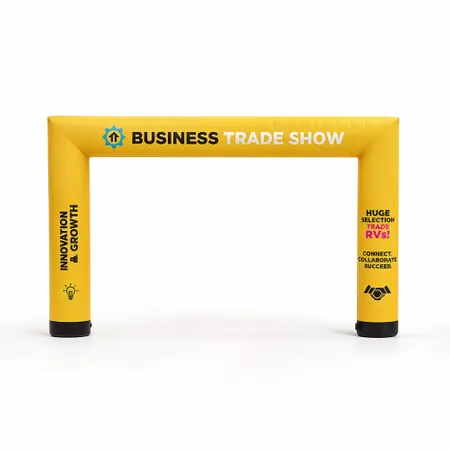 Inflatable Square Arches - Custom Hats Now