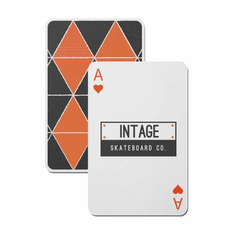 Classic Coated Paper Playing Cards - Custom Hats Now