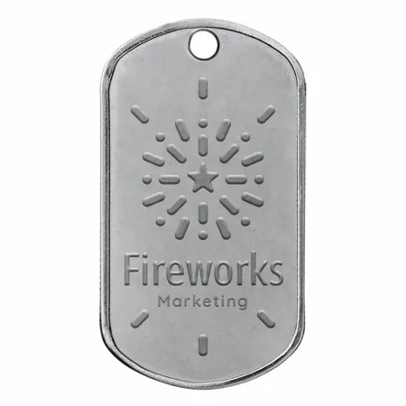 3D Metal Dog Tags - Custom Hats Now