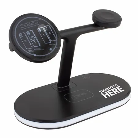 3-in-1 Magnetic Wireless Chargers - Custom Hats Now