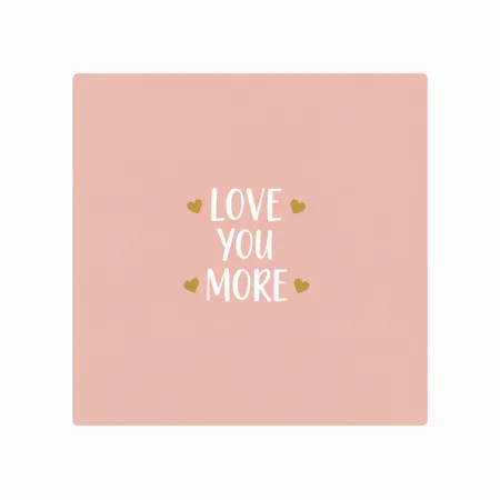 Valentines Napkins - Custom Hats Now