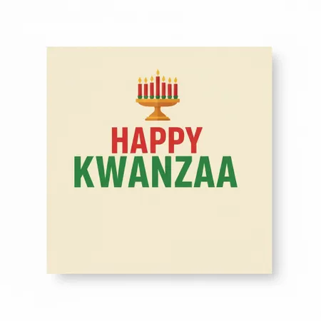 Kwanzaa Napkins - Custom Hats Now