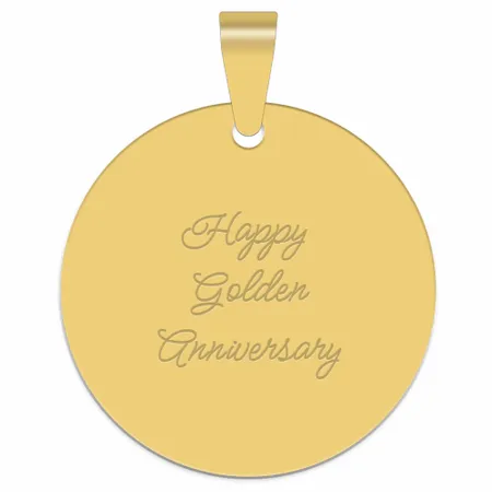 Full Color Circle Metal Keychain - Custom Hats Now