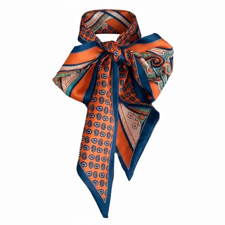 Ladies' Elegant Simulated Silk Scarves - Custom Hats Now