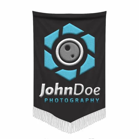 Embroidered Pennant - Custom Hats Now