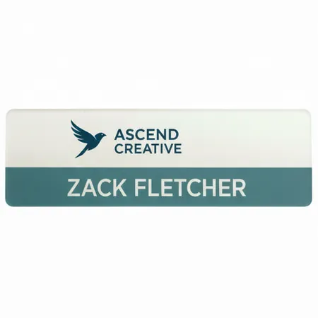 Acrylic Name Badges - Custom Hats Now