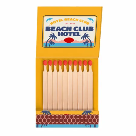 Strike Matchbooks - Custom Hats Now