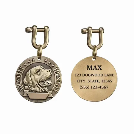 Copper Dog Tags - Custom Hats Now