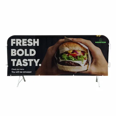 Crowd Barrier Covers - Custom Hats Now