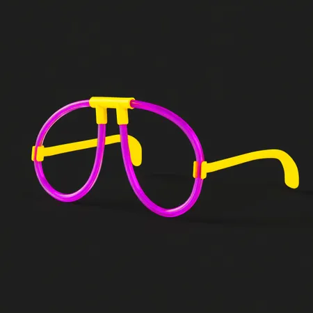 Neon Glasses - Custom Hats Now