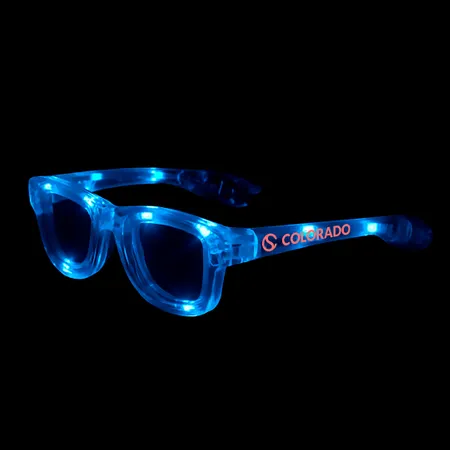 Multicolor Light Up Glasses - Custom Hats Now