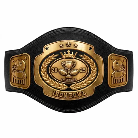 Die Struck Championship Belts - Custom Hats Now