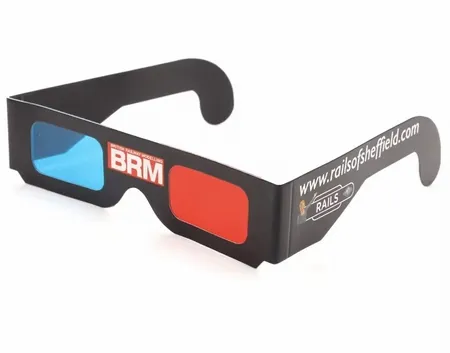 Paper 3D/Anaglyph Glasses - Custom Hats Now