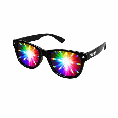 Plastic 3D Fireworks Glasses - Custom Hats Now