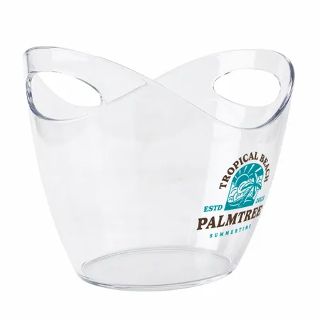 Curved Dual-Handle Drink Buckets - Custom Hats Now
