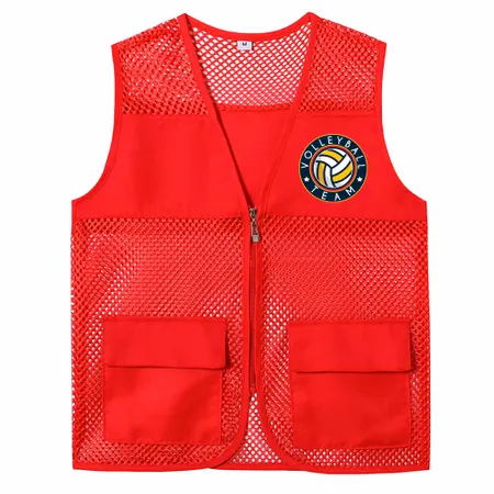 Breathable Mesh Vests with Zippers - Custom Hats Now